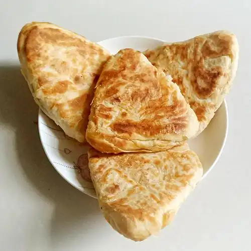 山西饼子临汾襄汾运城稷山翟店油酥饼火烧饼子三角饼半圆饼烧饼