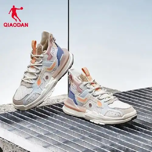99   乔丹qiaodan【天行】质燥运动鞋女2024年夏季新款休闲鞋潮搭老爹