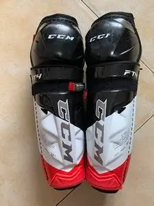 比赛级装备ccm青少年成人冰球护具套装护膝,12寸护膝,俱乐