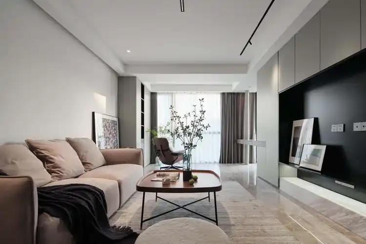 昆仑府简约风格装修效果图