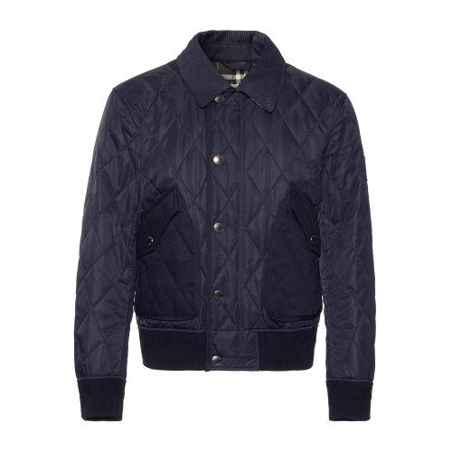 burberry/博柏利 burberry 巴宝莉 深蓝色男士薄棉夹克 棉服 男装