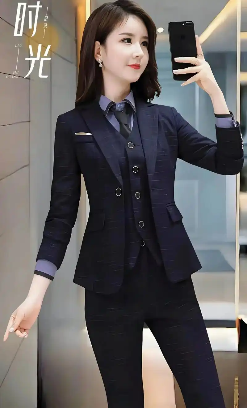 95秋季时尚必备 | 女士职业装小西装套裙95 78姐妹们