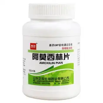 兽用药阿莫西林片猪鸡鸭鹅药小鸡药大全鸡药片鸡药咳嗽感冒消炎药500