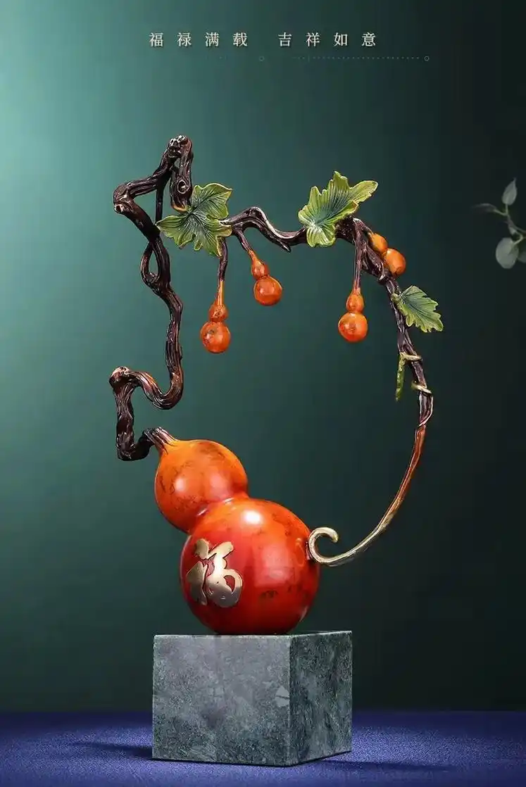 葫芦谐音"福禄",自古以来就是招财纳福的吉祥之物.葫芦嘴小肚 - 抖音
