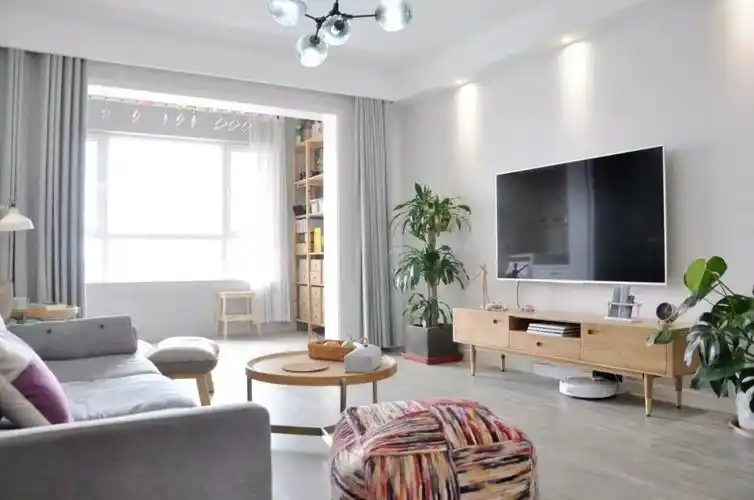 打通小户型客阳台,该做怎样的门框,才更好看?_客厅