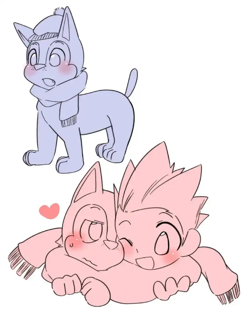 汪汪队立大功拟人.毛毛阿奇爱了爱了99 #汪汪队立大功 #汪 - 抖音