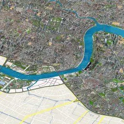 上海市三维地图 - 3d立体地图 - 八九网