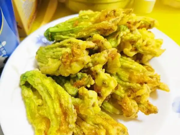 晗小妹做的酥炸南瓜花酥炸南瓜花快手菜首页登录注册