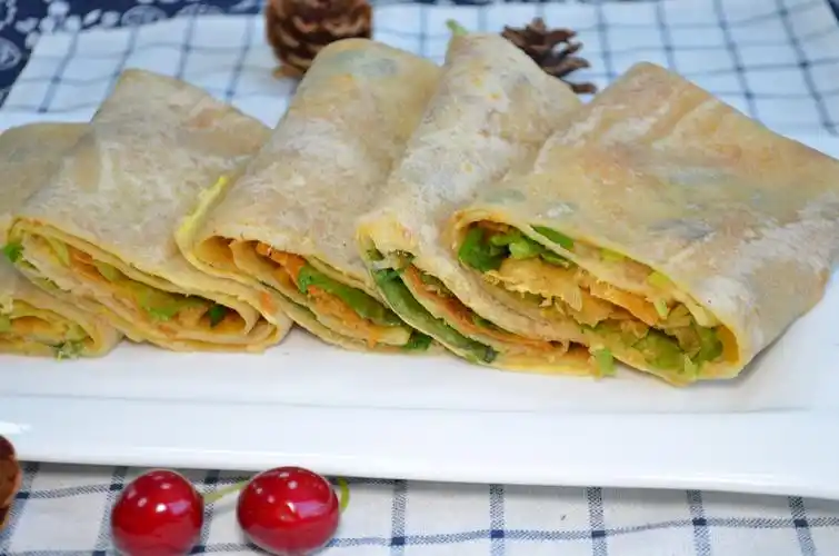 煌旗美食课堂酥脆美味的煎饼果子教程内附配方做法技巧