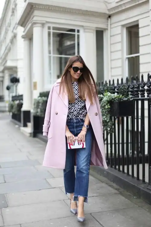 粉色配蓝色好看吗 谁还不是少女了呢 - 穿衣搭配