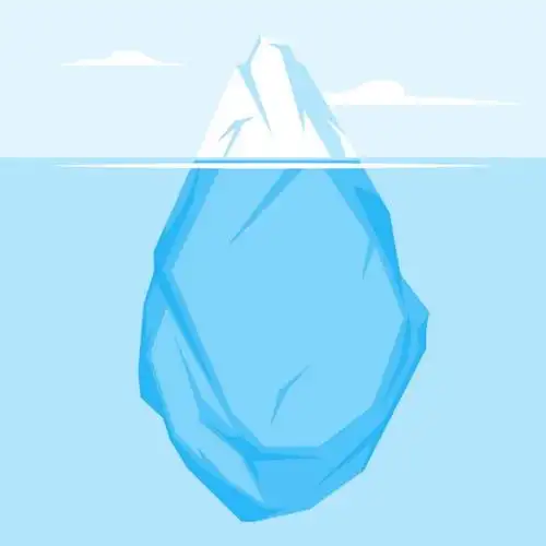 图片 插画 抽象矢量悬浮的悬浮冰山插图设计eps 大小:102.