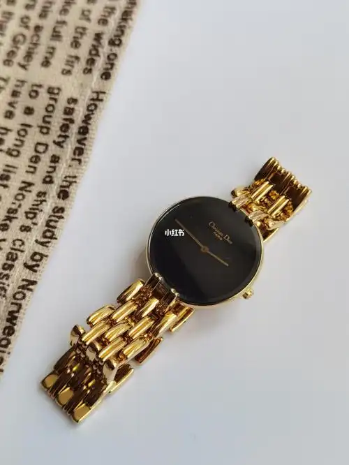 迪奥黑金中古手表