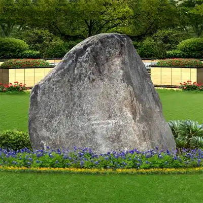 天然景观石原石奇石地标石 桐庐石 门牌石刻字石 园林风景石自然石