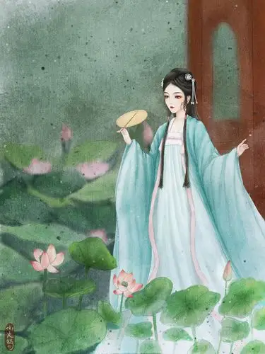 古风插画深圳 |                                              学生