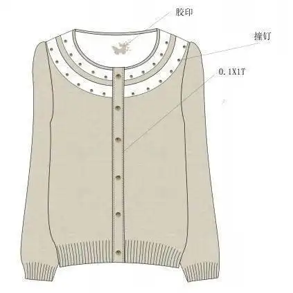 毛衣开衫作品-毛衣开衫款式图