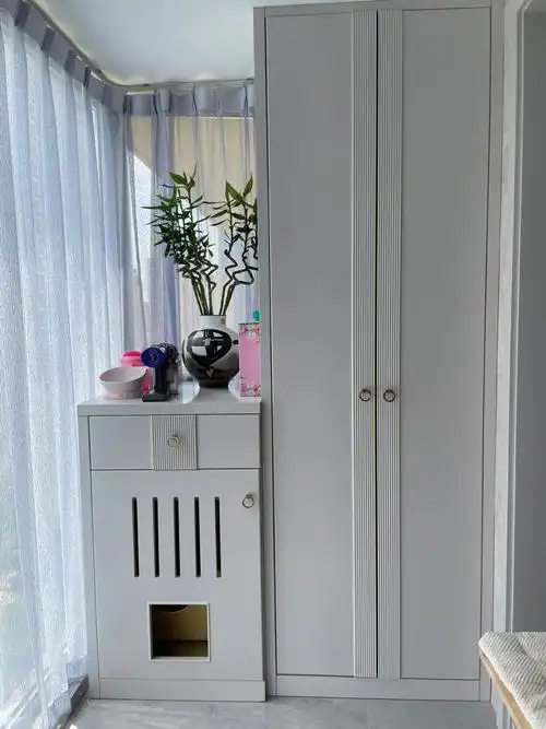 说说我家阳台储物柜