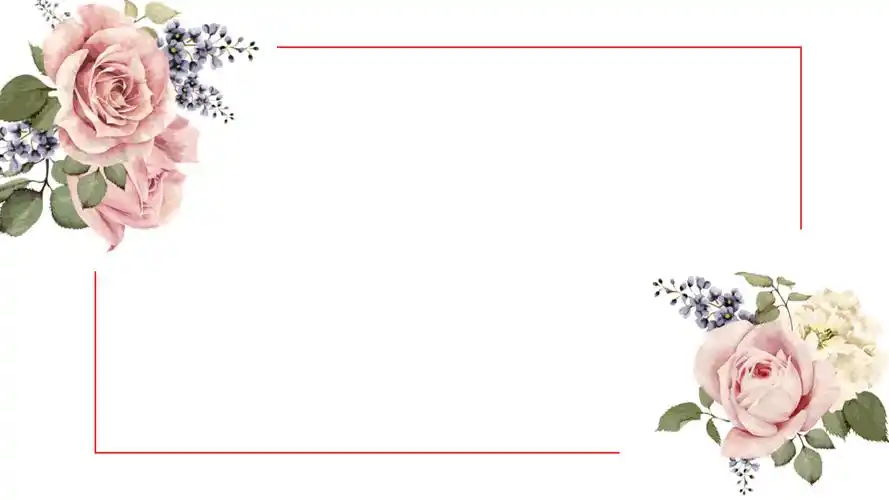 清新花卉幻灯片ppt模板素材免费下载