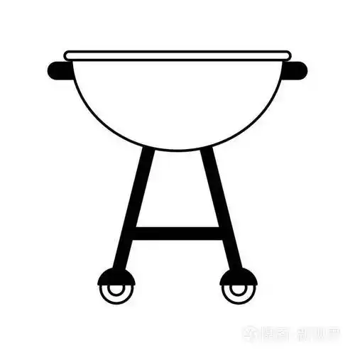 烧烤烧烤孤立的图标插画-正版商用图片0wrufi-摄图新视界