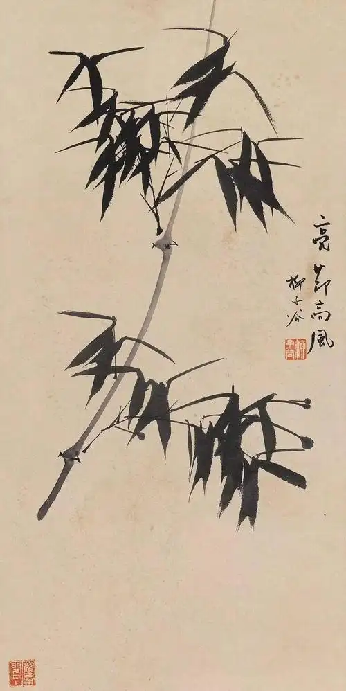 国画竹子挂家里有什么寓意