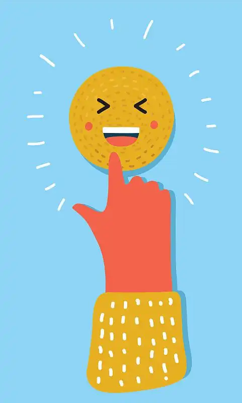 表情符号指向你图片