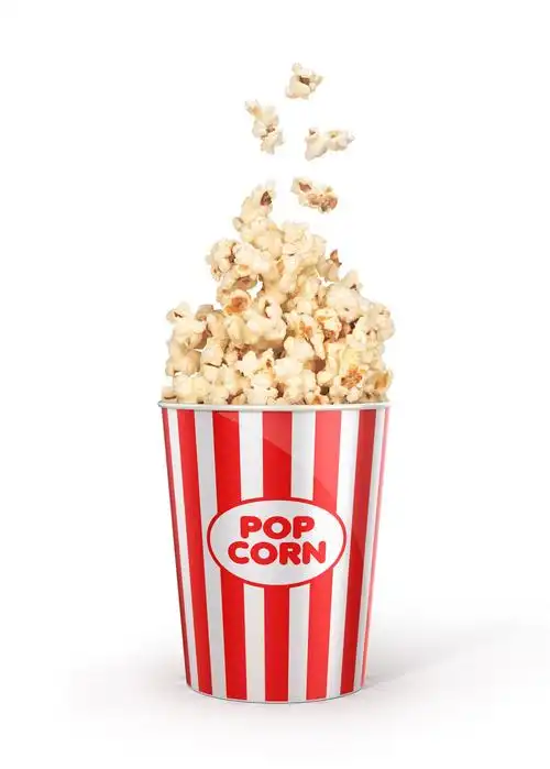 图片素材-从纸杯里倒出来的爆米花创意cg-jpg格式-未来素材下载