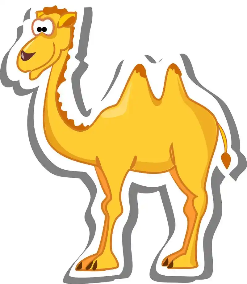 可爱卡通骆驼,可爱卡通骆驼