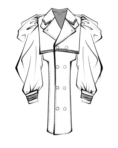 外套款式可接单