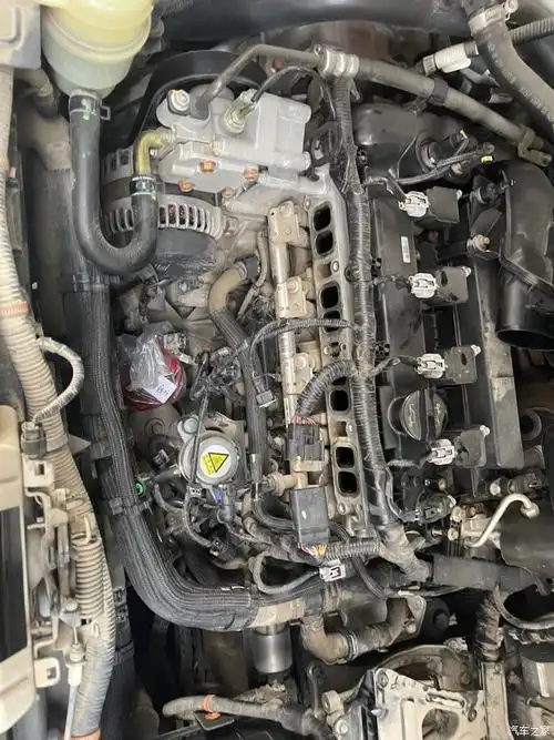 0t发动机进气支管,节气门,气门拆洗除积炭!