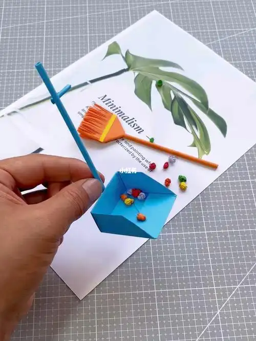 劳动节小手工簸箕教程来啦