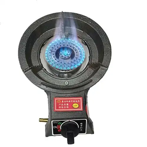 节能大家用猛火炉单个商用铸铁燃气煤气液化气天然气沼气台式单灶 大