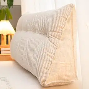 brief高级感床头靠垫三角榻榻米大靠背软包2022新款防撞床上靠枕