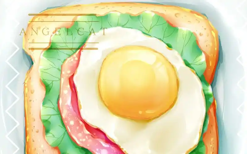 板绘过程:如何画一个美味的煎蛋