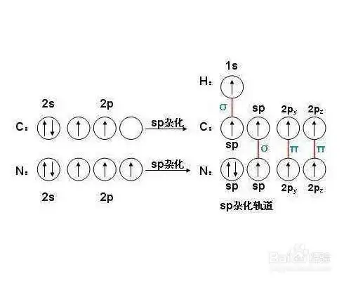sp杂化怎么判断