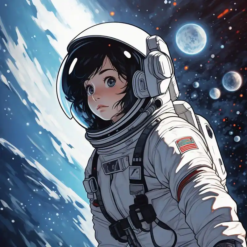 996904宇航员头像,探索宇宙奥秘90 探索宇宙的奥秘是每个人的