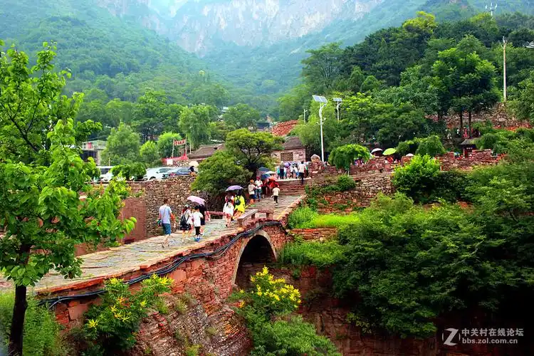 郭亮村风景图片
