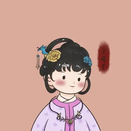 金陵十二钗  #紅樓夢  #手绘头像  #贾惜春  #潮流艺术薯@知识薯