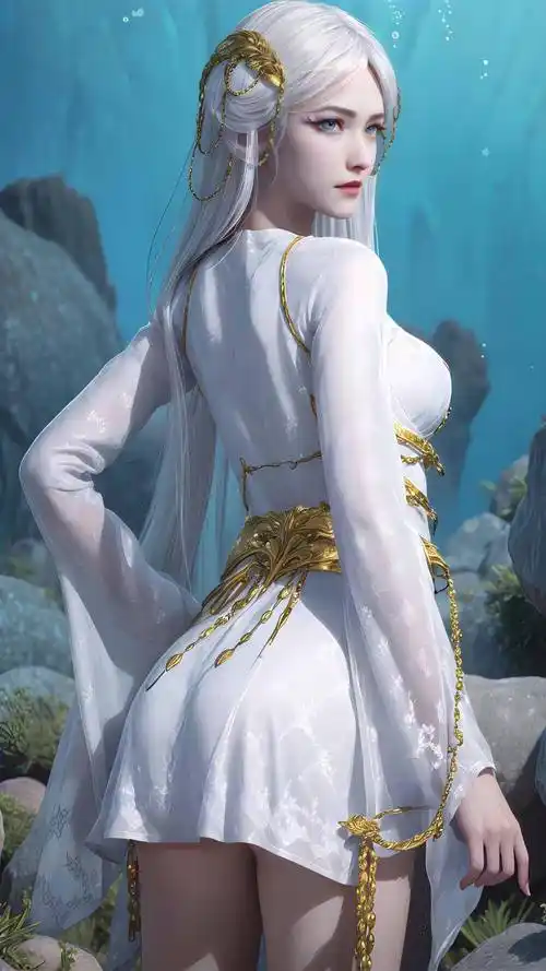 武庚纪cos:白龙美如画,颜值与柔美气质并存,黑龙成为护妻狂魔_妻子