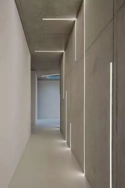 室内装修灯光设计如何用灯带展现光洗墙效果