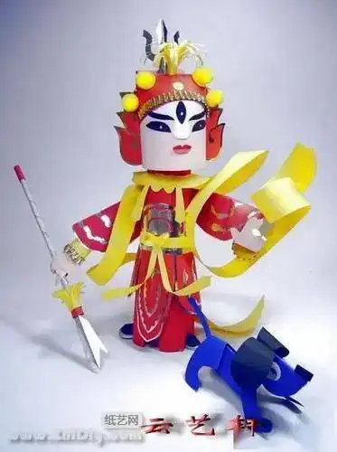 各种纸偶制作过程幼师必学
