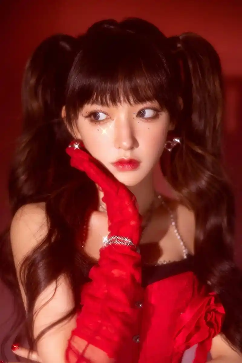 程潇,鞠婧祎双马尾造型真是又甜又辣