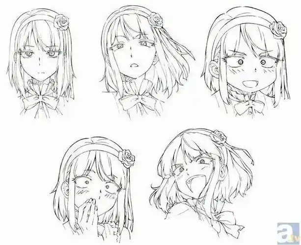 如何画好人物表情?丰富的人物表情画法参考!