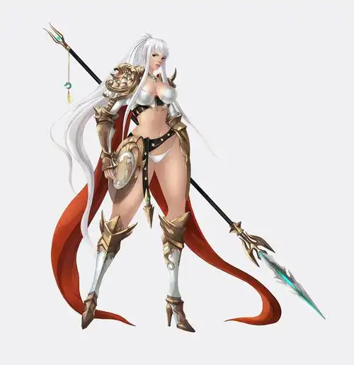 女战士|插画|游戏原画|宣徽堂 - 原创作品 - 站酷 (zcool)