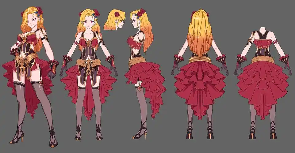 二次元角色设计|插画|概念设定|liuli_nick - 原创作品 - 站酷 (zcool