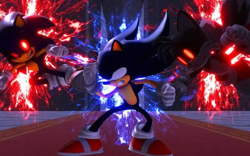 黑暗索尼克vssonicexe塔尔斯exe第三部分