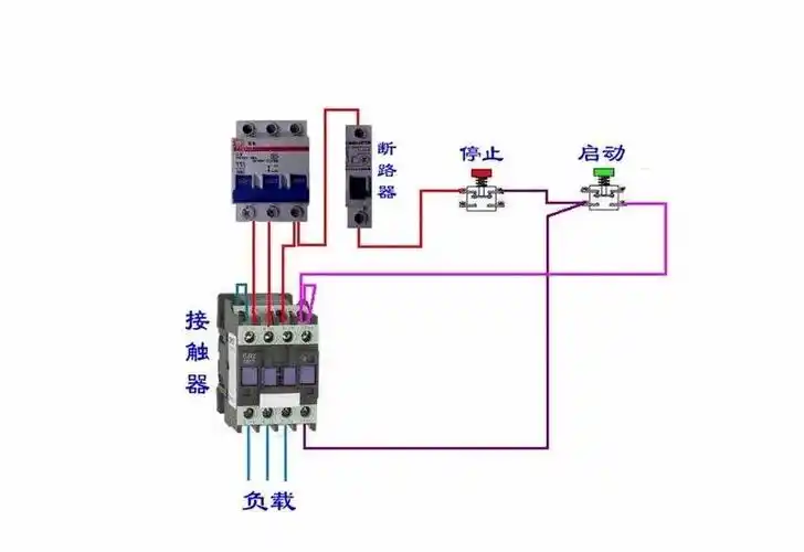 56张电工实物接线图含日光灯类断路器控制回路电动机热电偶电能表