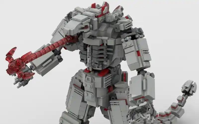 lego乐高 moc 机械哥斯拉