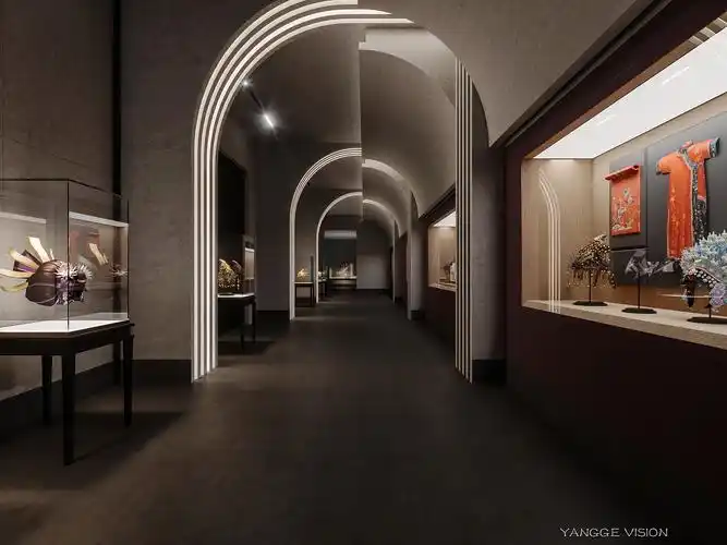 博物馆展厅|空间|商业空间设计|画图小哥 - 原创作品 - 站酷 (zcool)