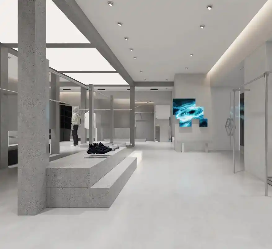 杭州潮流时尚男装买手店实体店装修设计