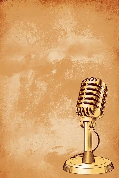 淡雅简约演讲比赛海报背景素材