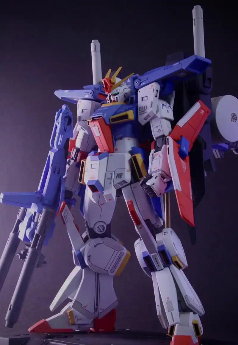 模型欣赏:日推"我的zz"活动中制作的各种zz高达模型,该机是阿纳海姆